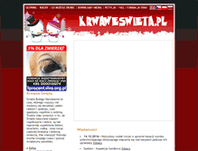 Tablet Screenshot of krwaweswieta.pl